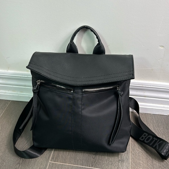 Botkler New York ‘Trigger’ Nylon Mini Black Backpack - Picture 6 of 16